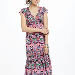 Vanessa Virginia Mural Maxi Dress